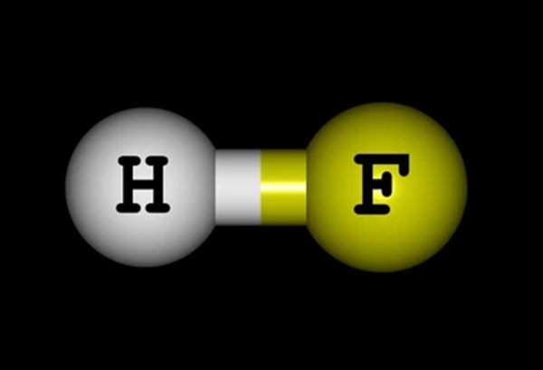 Cấu trúc phân tử của Hydrofluoric Acid 55%