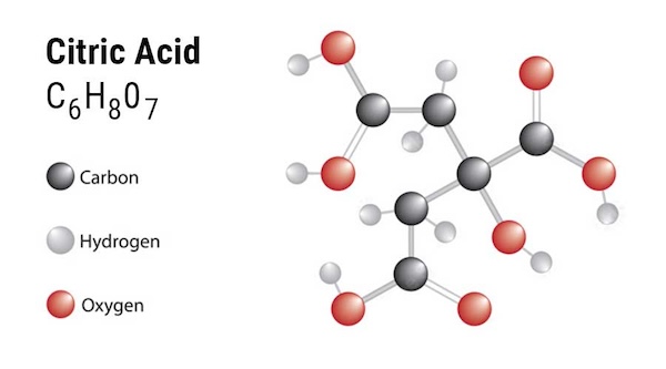 Tính chất hóa học của Citric Axit C6H8O7