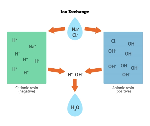 Tái sinh bằng các trao đổi ion