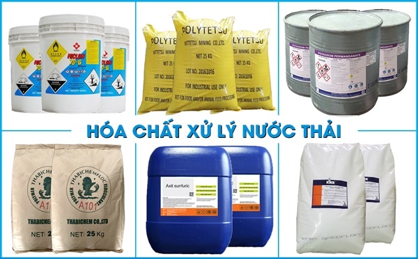 Các loại hóa chất xử lý nước thải công nghiệp phổ biến nhất hiện nay