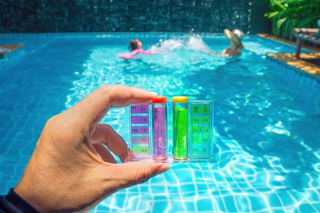 Tiêu chuẩn nồng độ pH nước hồ bơi đạt chuẩn