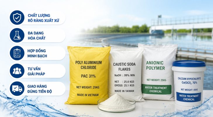 Nên chọn đơn vị cung cấp hóa chất xử lý photpho nào uy tín ?